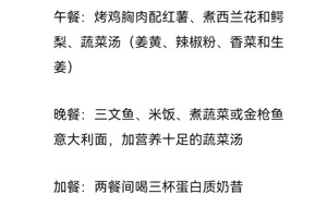  篮球运动员的赛前赛后饮食搭配技巧：如何通过科学膳食提升竞技表现